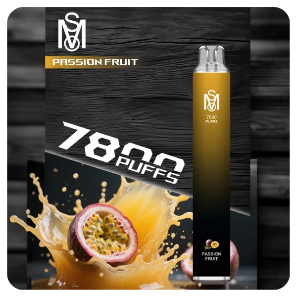 Mso-7800-Puffs拋棄式電子煙-百香果