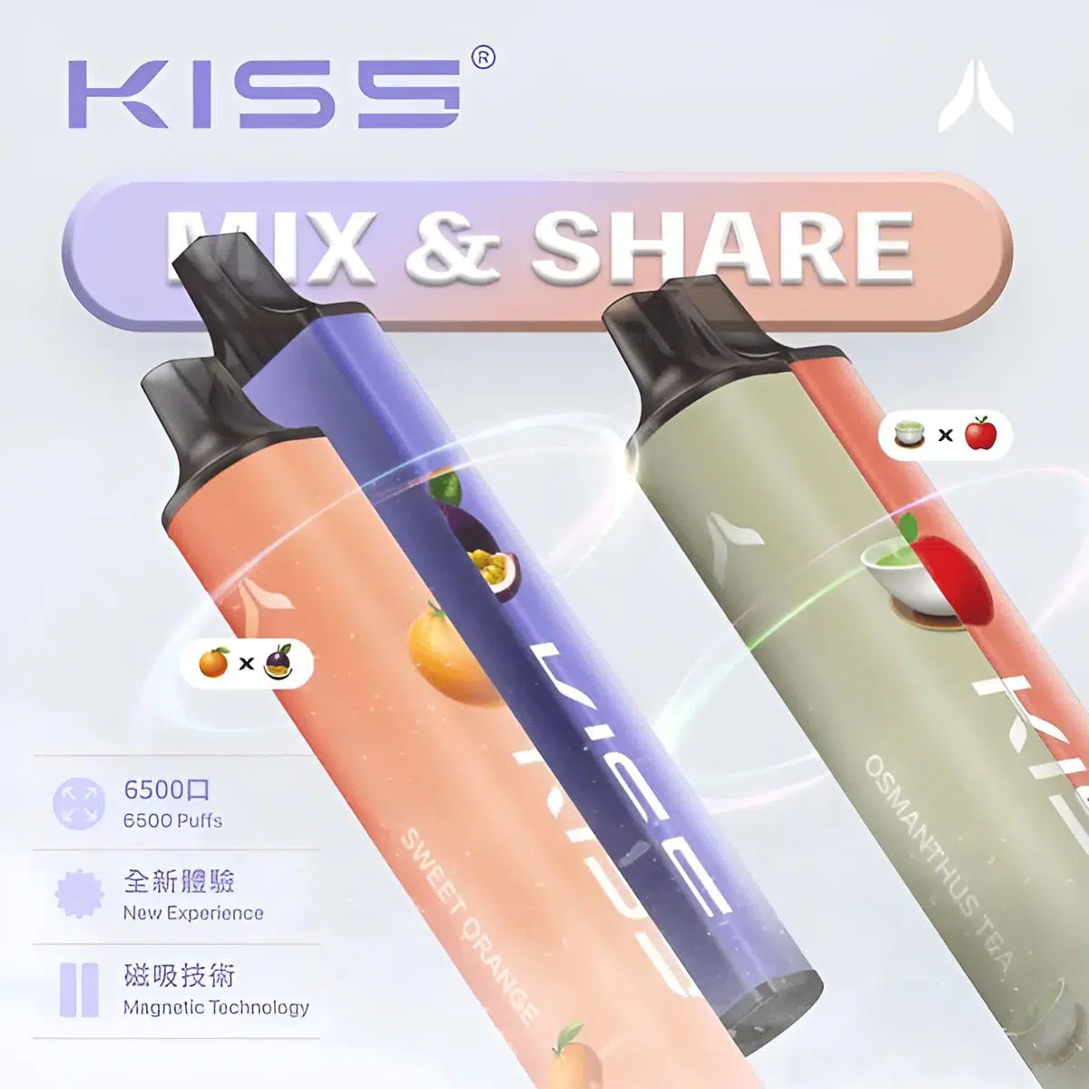 KIS5 6500口拋棄式電子菸